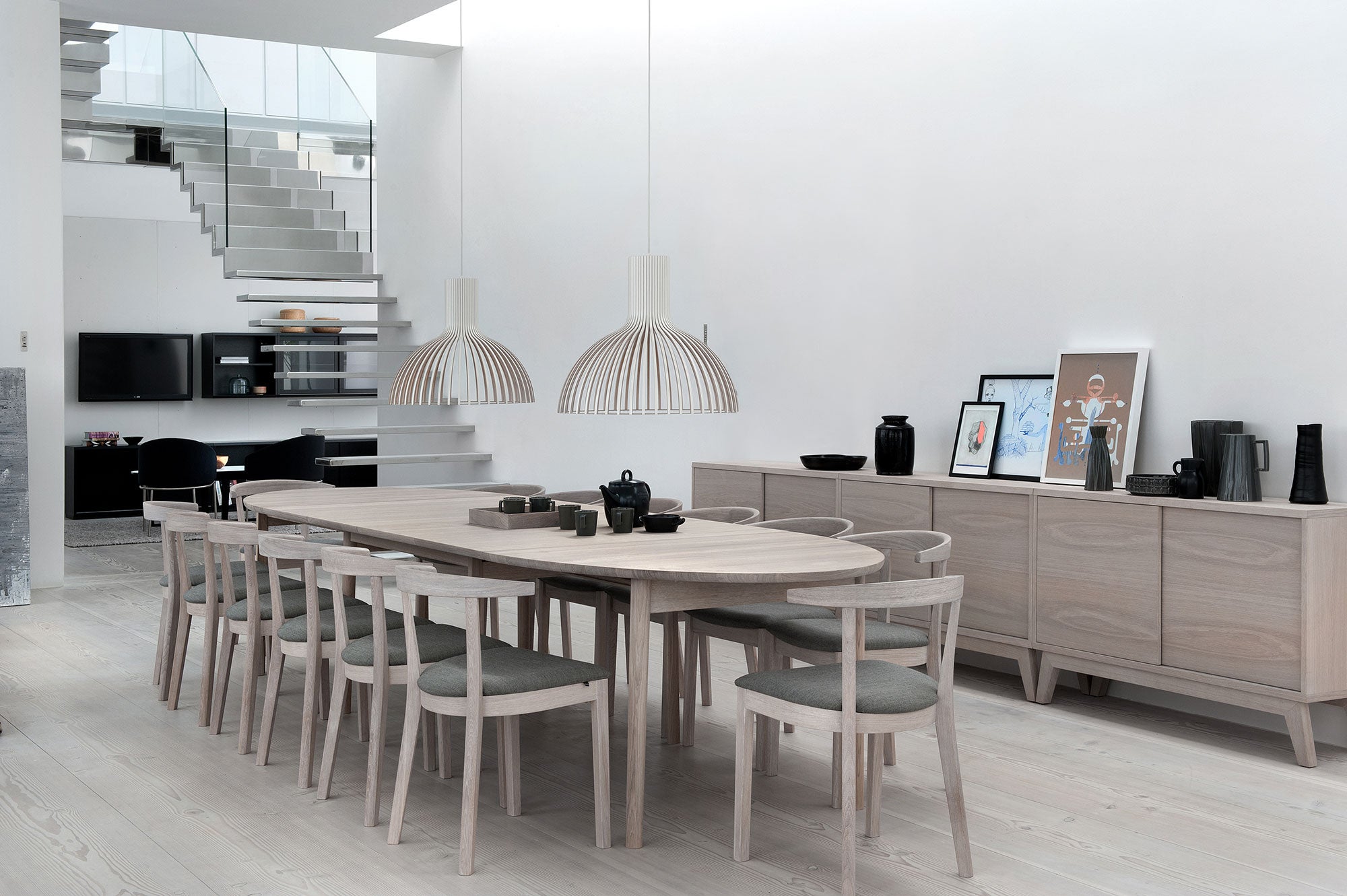 Sm78 Table Solid Oak Natural Oil