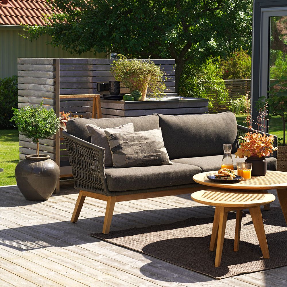 Kenton 3-seater sofa grey/grey