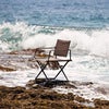 Seax armchair Black/Taupe