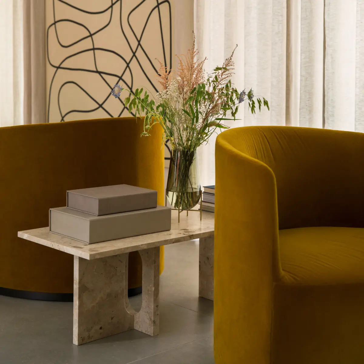Androgyne Coffee Table Sten Kunis Breccia