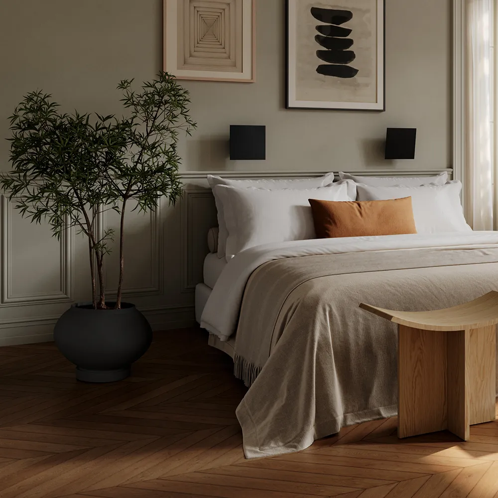 Sunao pot Fat Medio - Black