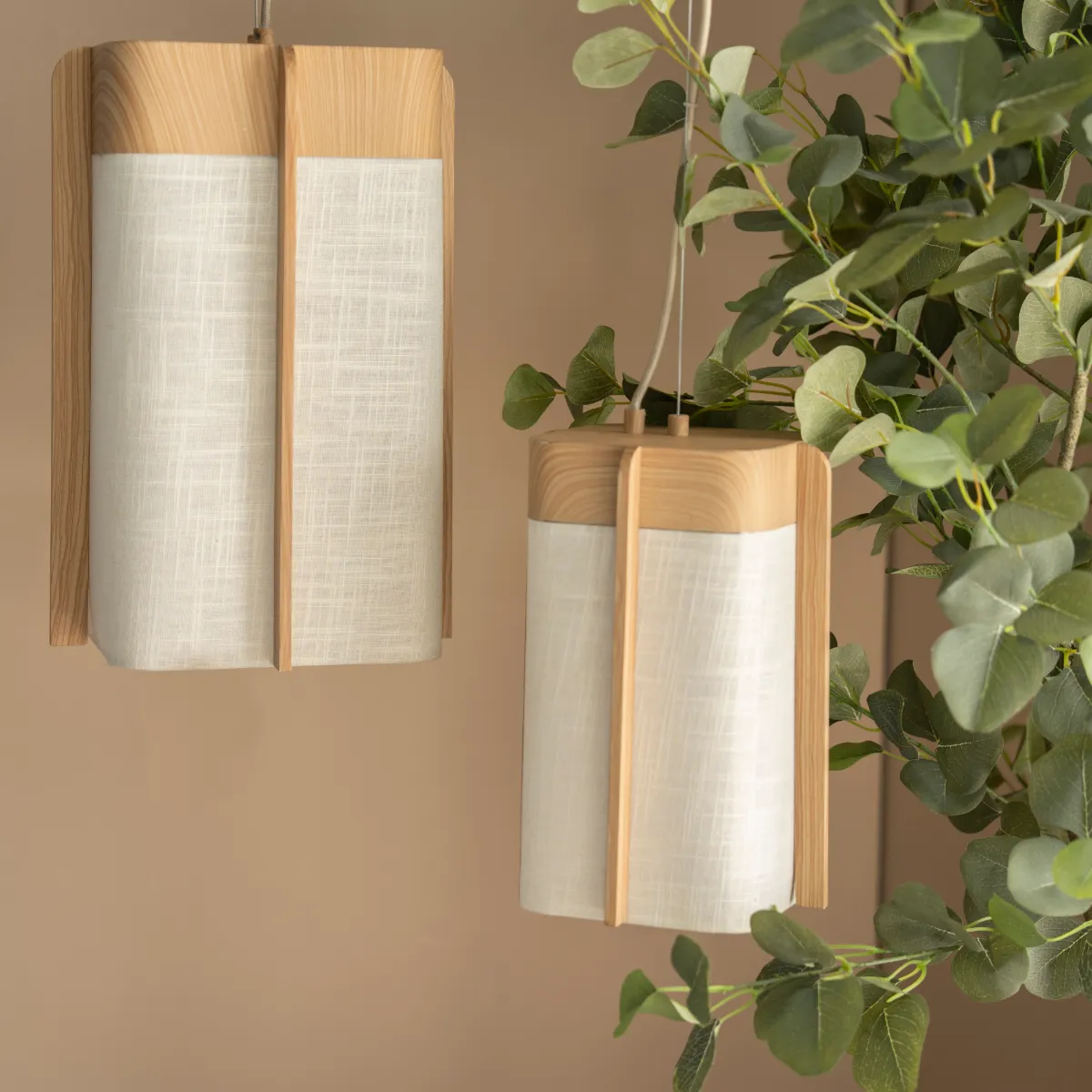 lamp Aterlier large pendant 27x27x40,5 cm natural