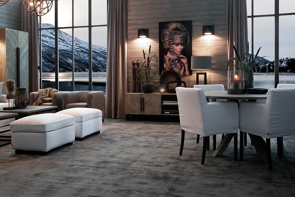 Display cabinet Vancouver Grey