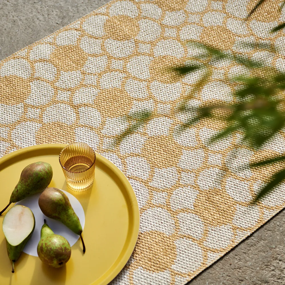 Anya rug Pale Yellow/Vanilla 70 x 100 cm