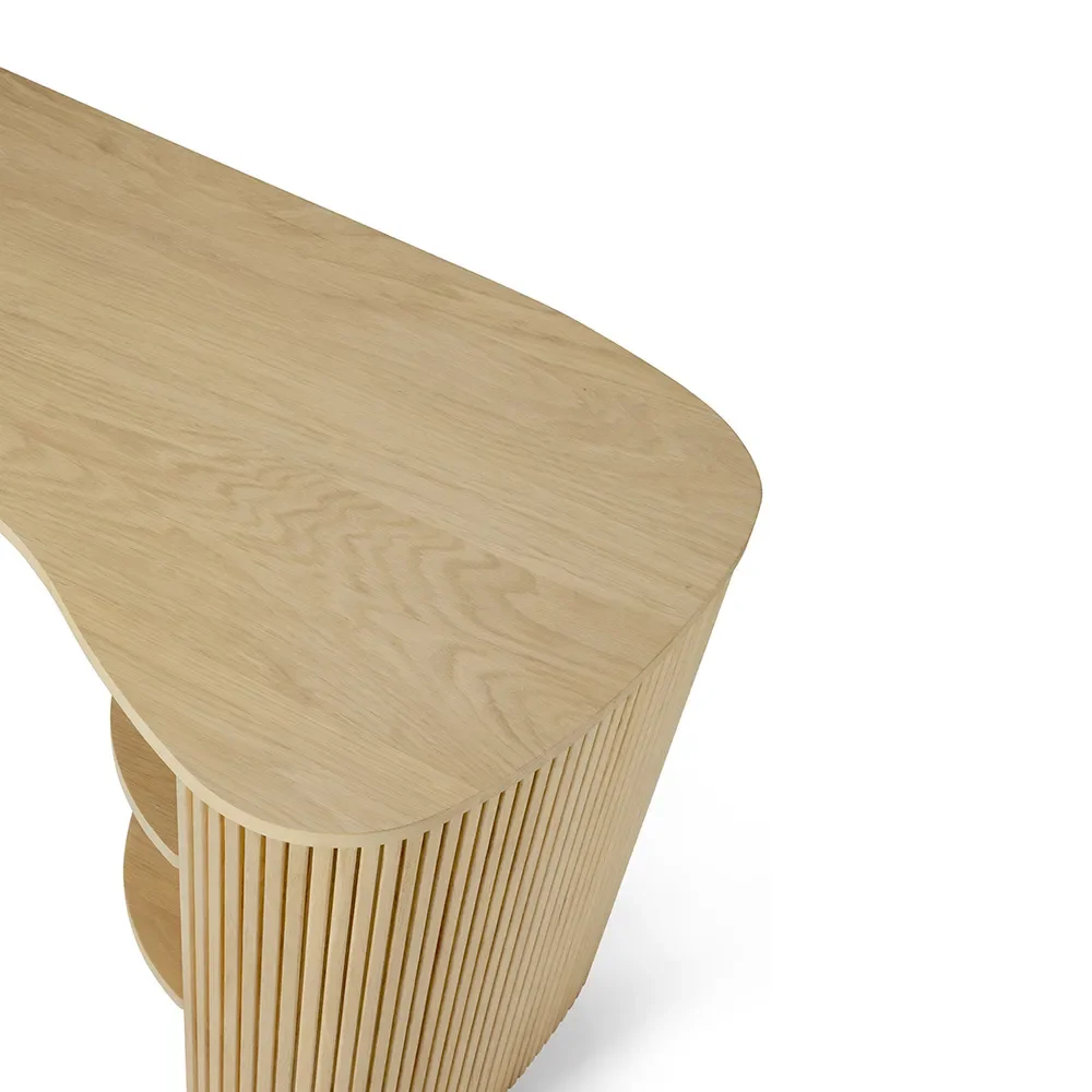 Desk in Oak Roller Max