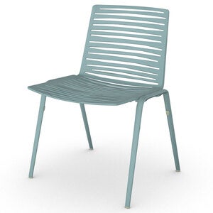 Zebra dining chair Light Blue