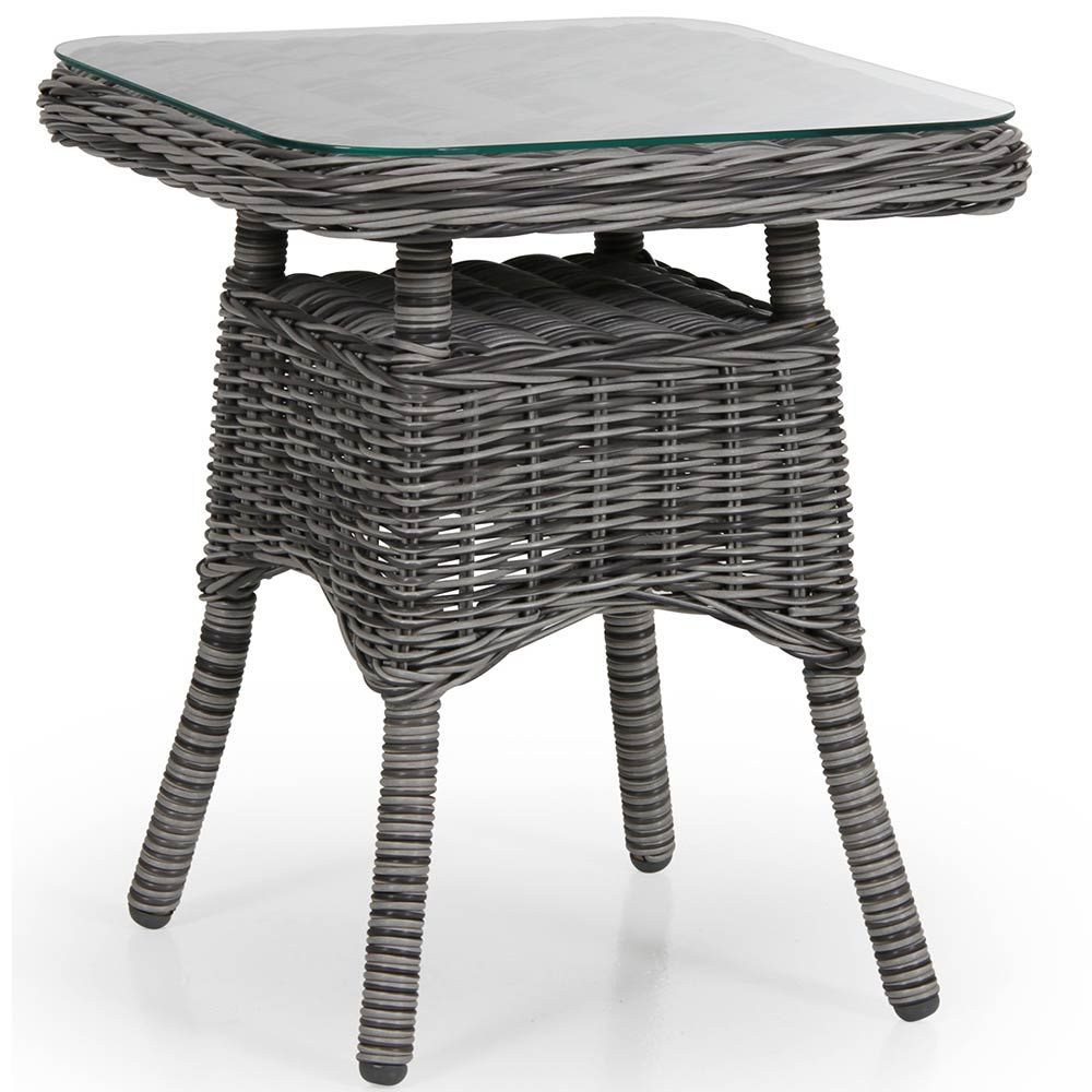 Rosita side table 50x50 cm grey