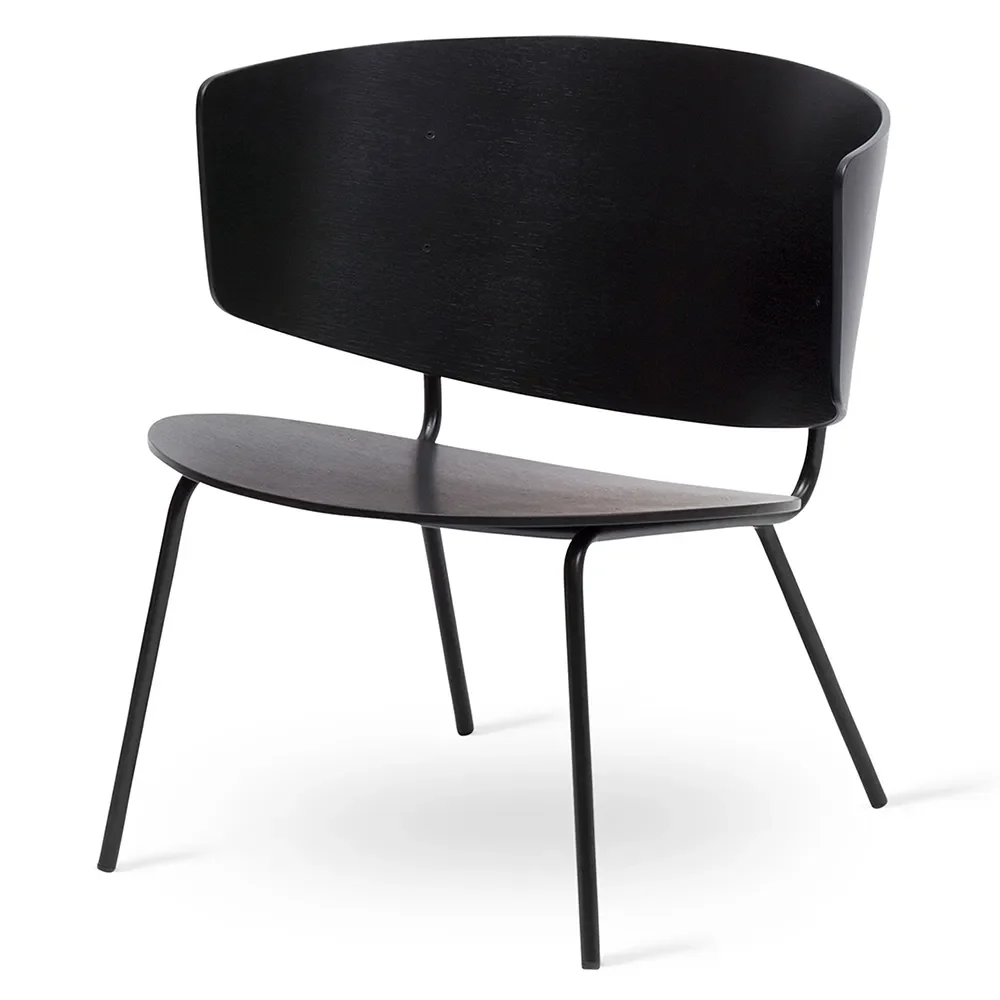 Herman Lounge Chair - Black