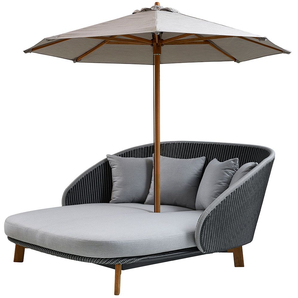 Classic Parasol for Peacock daybed