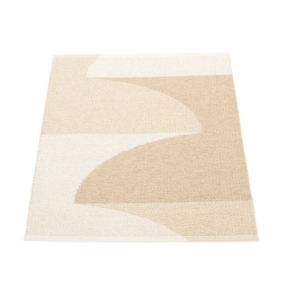 Hill carpet Vanilla/Beige/Cream 70 x 90cm