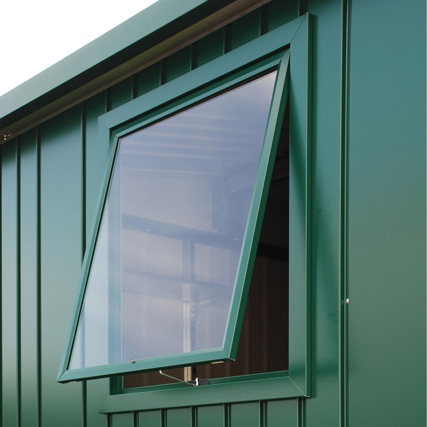 Europa window unit Garden shed dark green Biohort