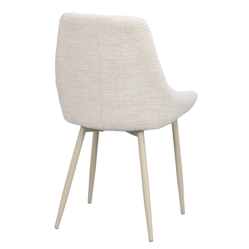 Sierra dining chair light beige fabric