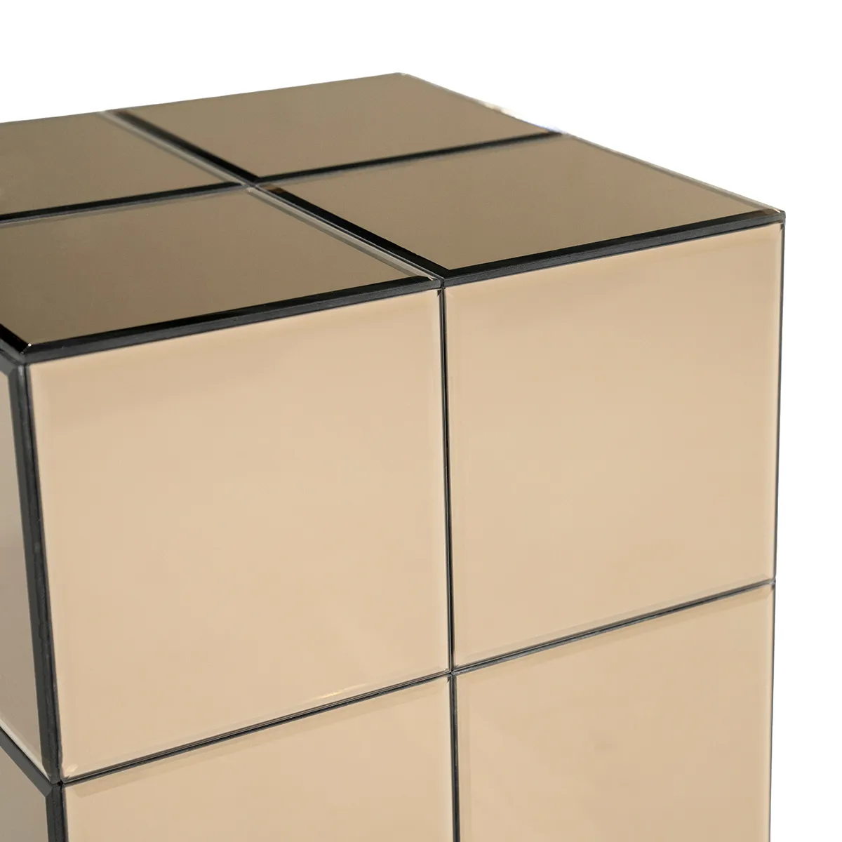 Side table Flectron Brown 30x30x48 cm