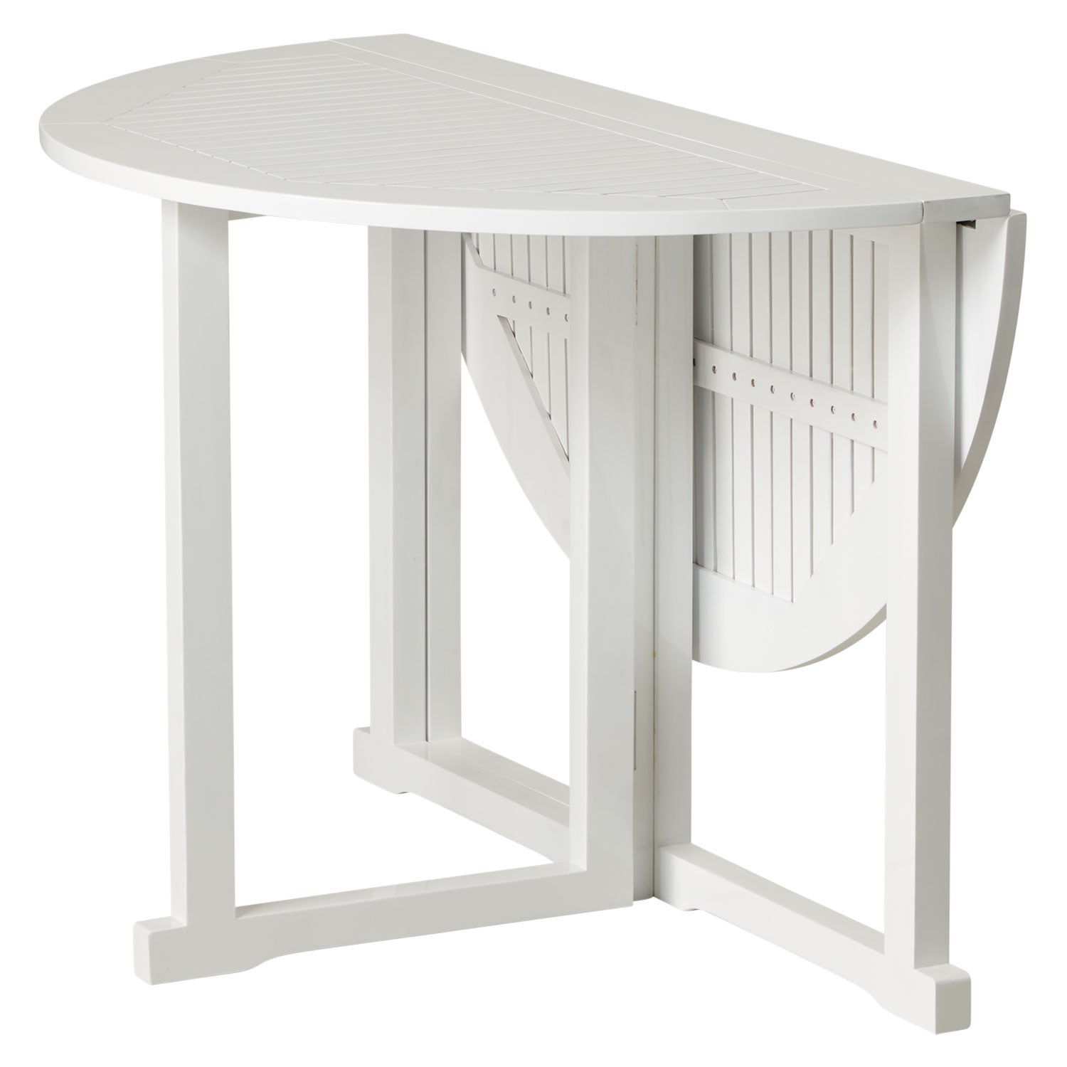 Butterfly balcony table 110 cm white