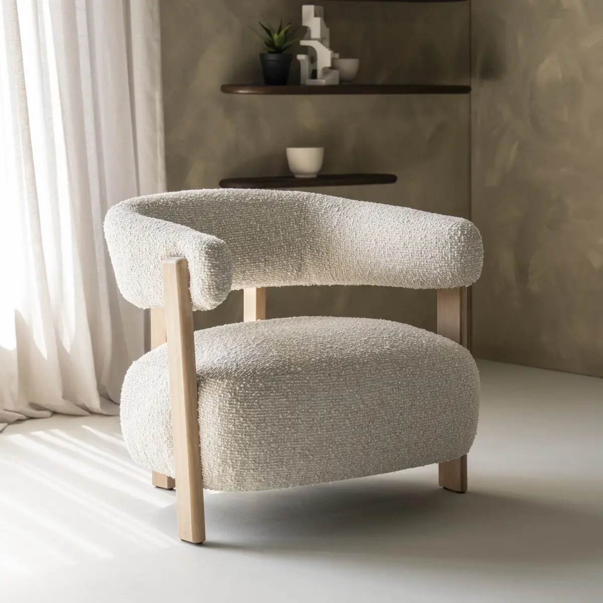 Lola Armchair - beige Hush