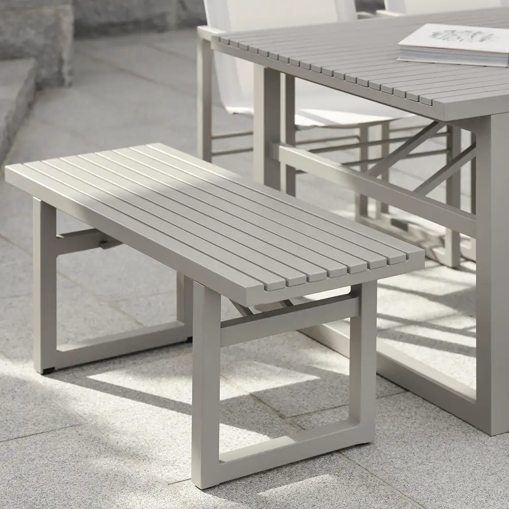 Vevi bench 41x105 cm khaki