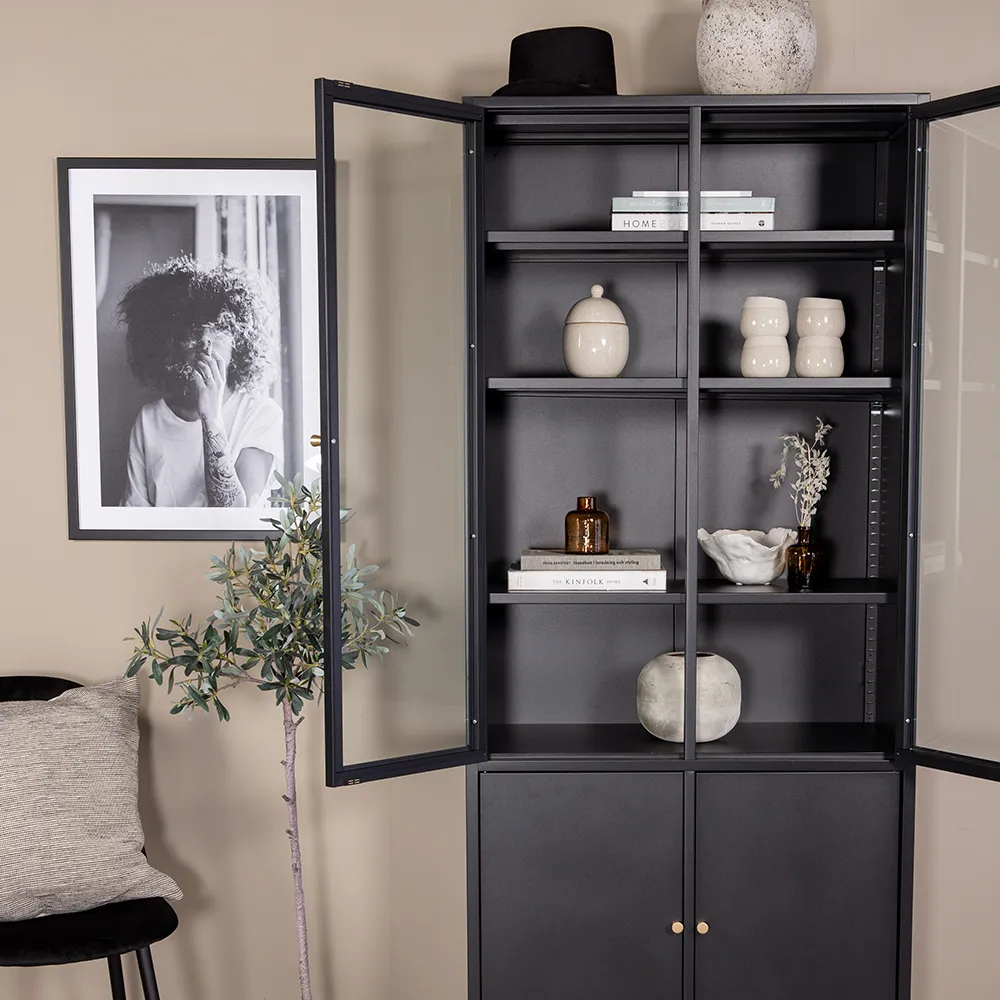Bakal Display Cabinet Black