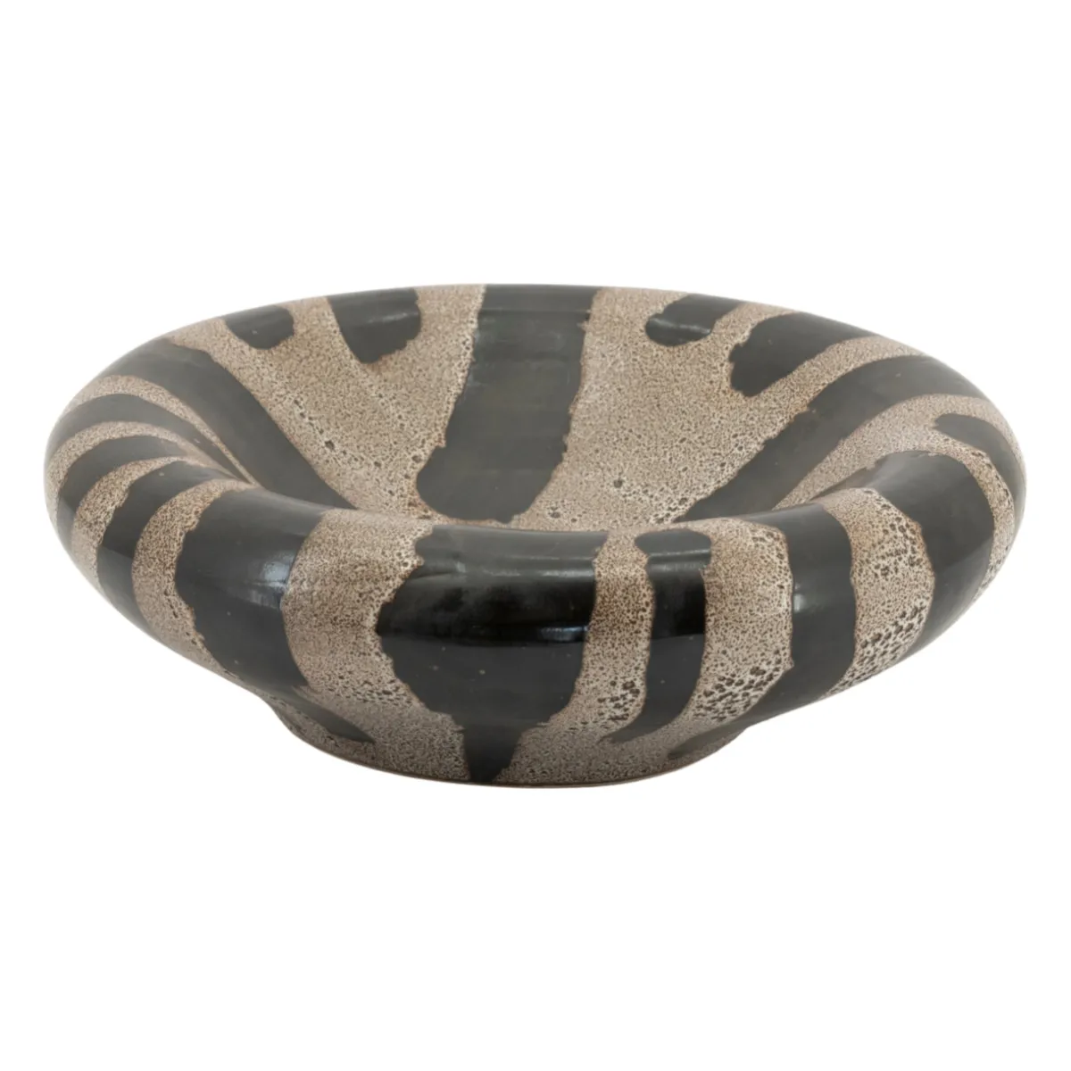 Zen small Bowl 30x30x10,5 cm Stoneware Multicolour