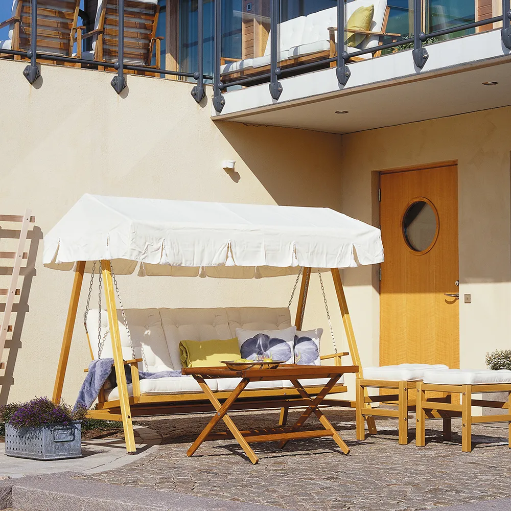 Swing sofa roof natural