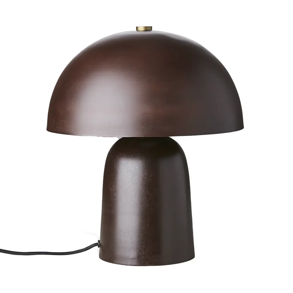 Fungi Table lamp Rusty brown
