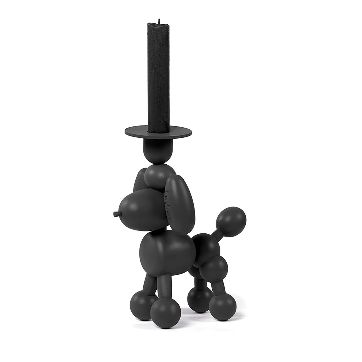 Can-dolly candle holder anthracite