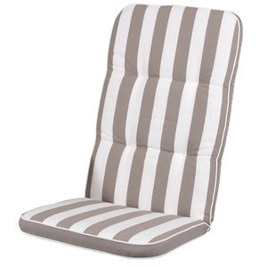 Woodline Recliner Cushion Taupe striped