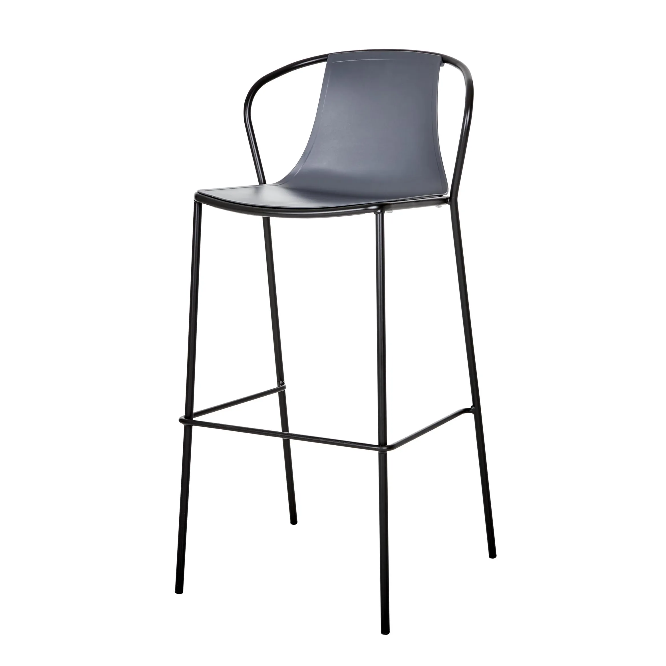 Kasia Barstool Grey/Black
