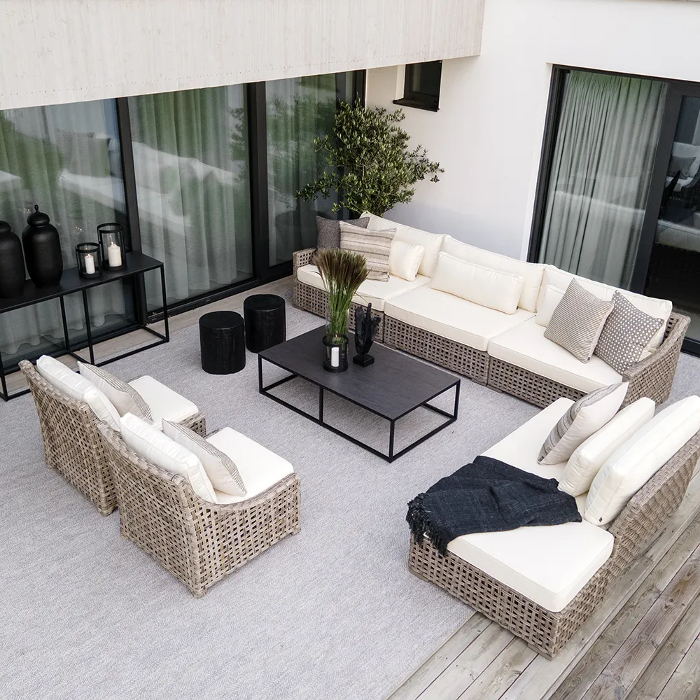 Key Largo rattan armchair