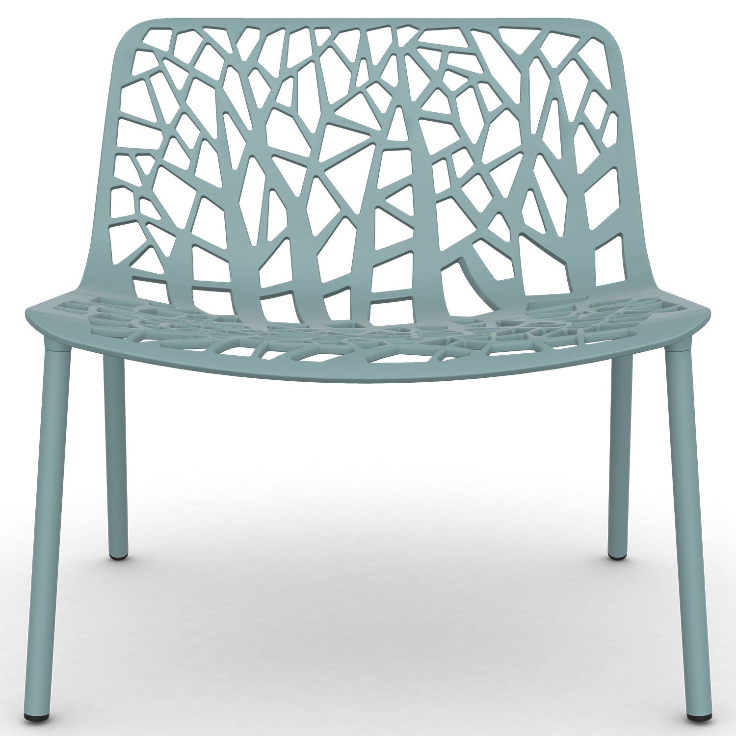 Forest lounge armchair Light Blue