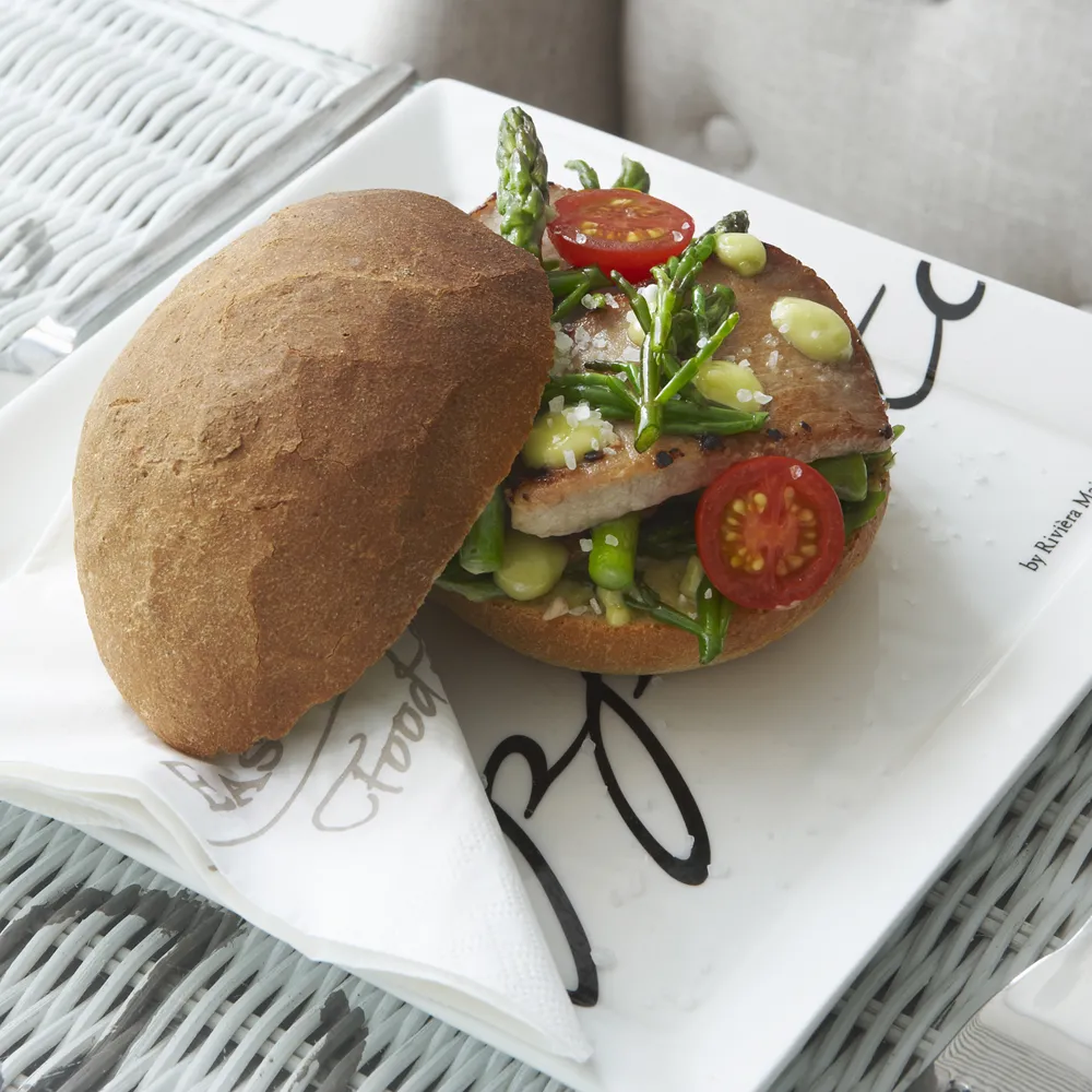 Buon Appetito Square Plate 22 x 22 cm