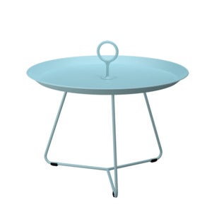 EYELET side table Ø57.5 Ice blue
