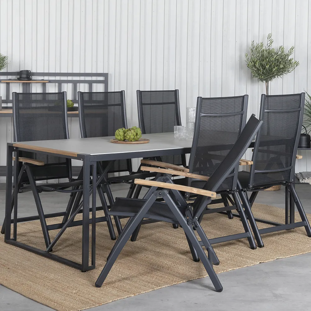 Panama Positioning Chair Black 2-pack