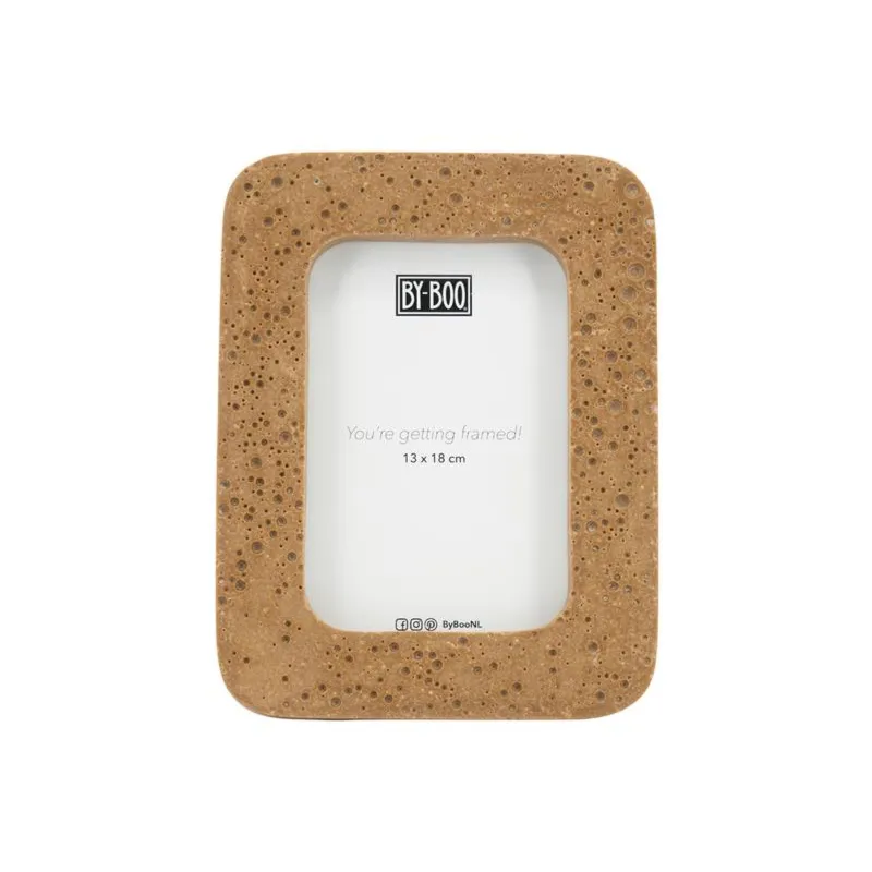 Shin 1 Photo frame 22x1x17 cm Resin Brown