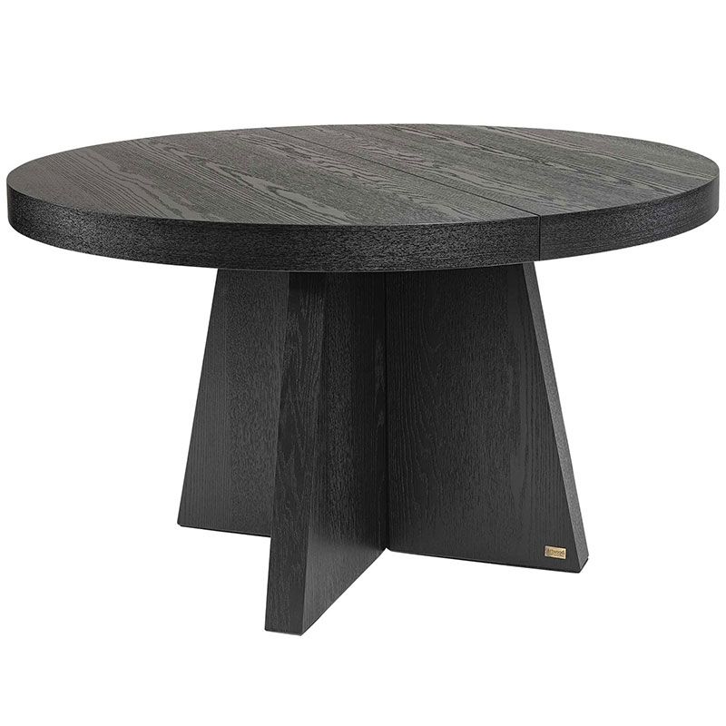 Trent Extendable Dining Table 130-250X130 Cm Black
