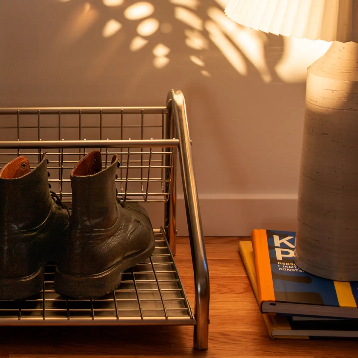 Funk Shoe shelf 61 cm Rostfritt stål Rostfritt Stål