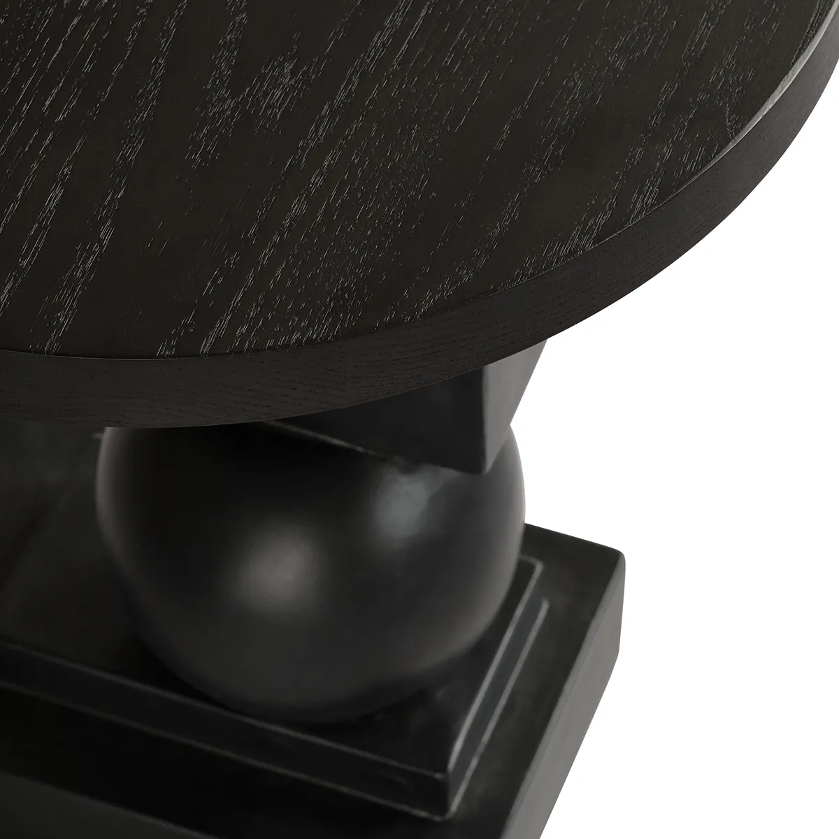 Artist Side Table - Coffee Black Oak