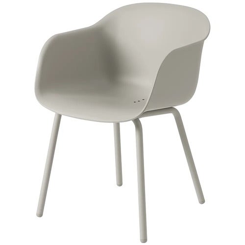 Fiber Outdoor Armchair Grey 