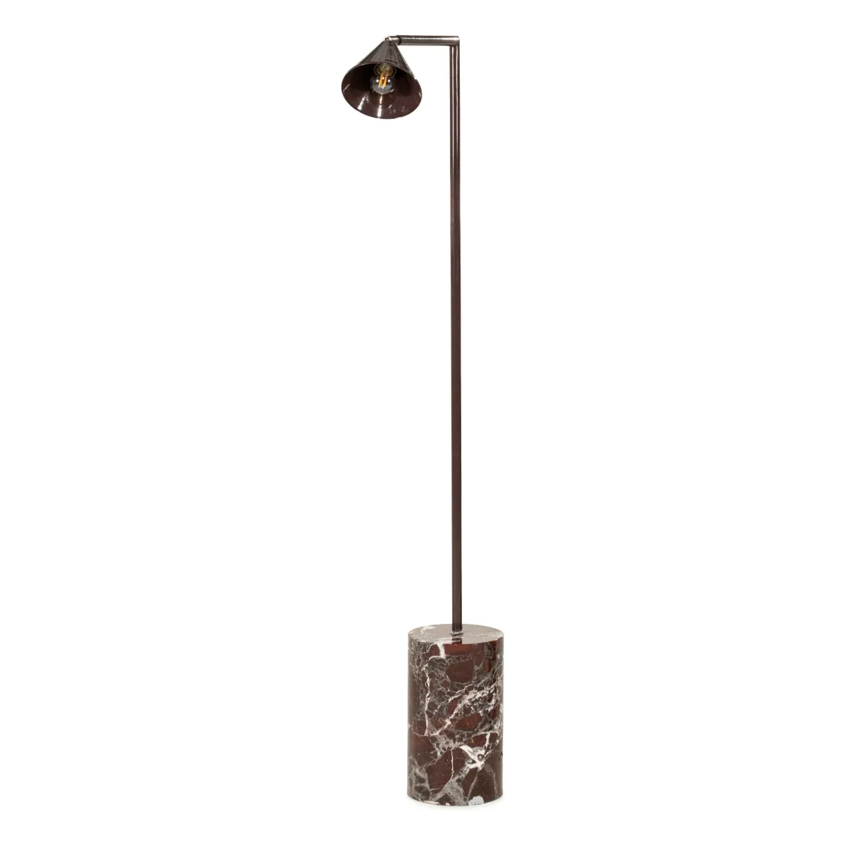 Floor lamp Lumina - brown 34x18x140 cm