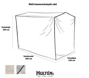 Furniture cover swing 130x205 cm grey