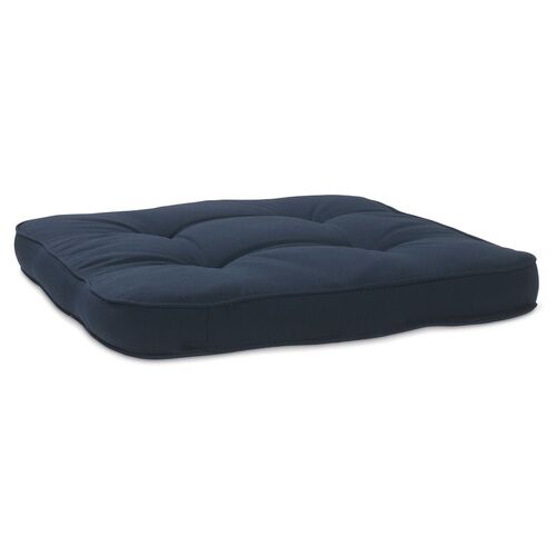 Seat cushion 49x53 cm Blue dralon