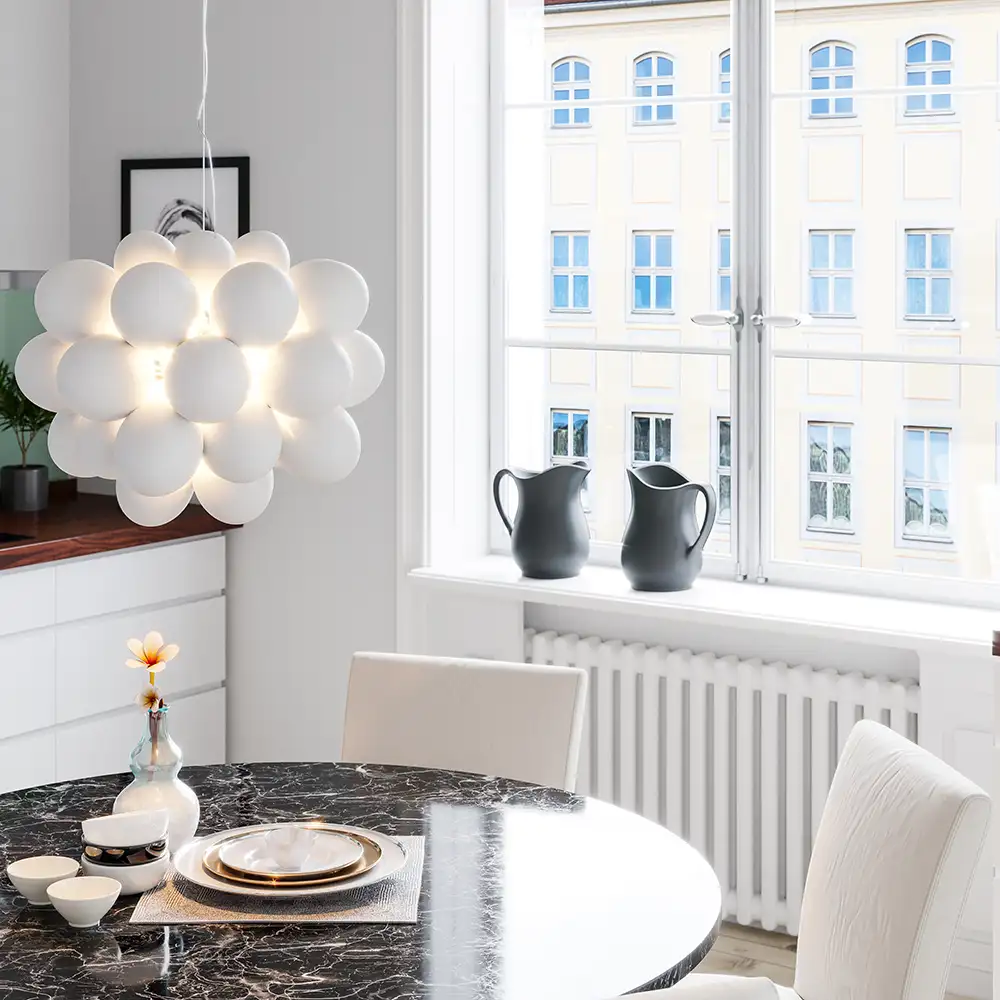 Gross ceiling light Ø50cm White matt