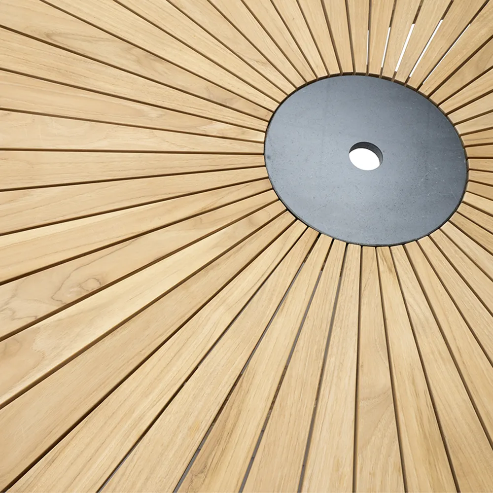 Sandhammaren Dining table 220x120 cm Teak