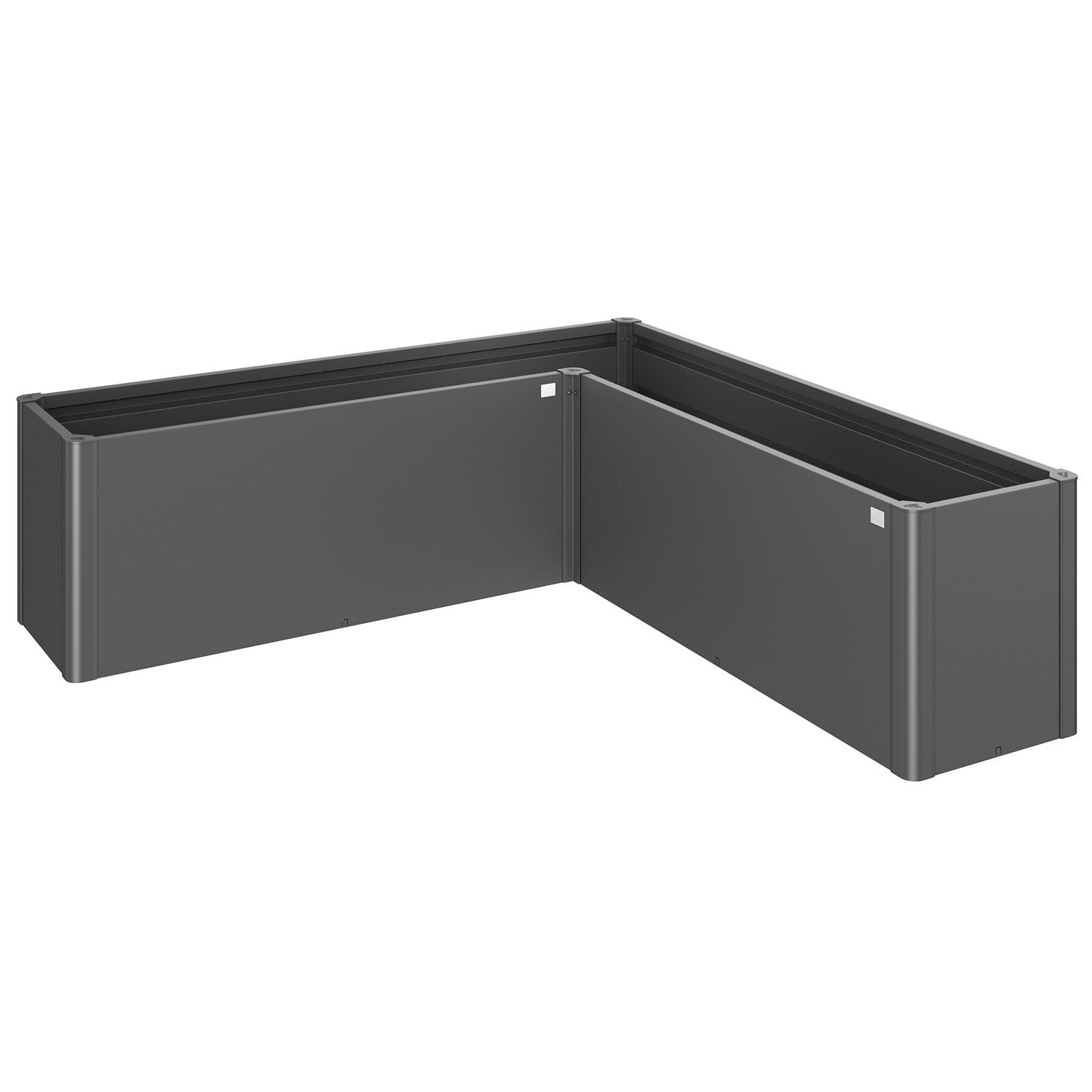 Belvedere planting bed midi size l200 metallic dark grey Biohort