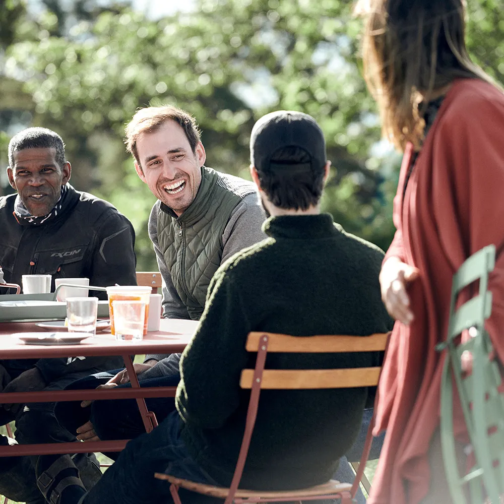 Bistro table 97 x 57 cm Red Ochre