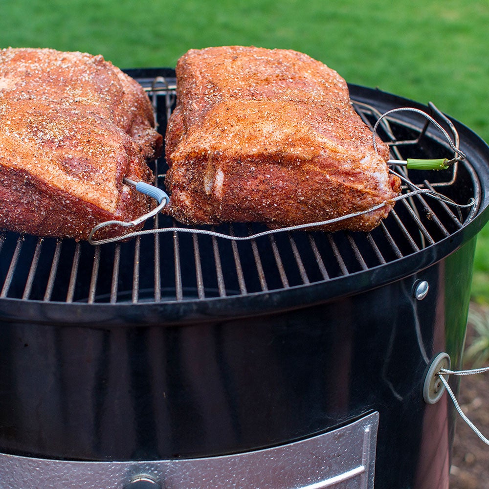 Smokey mountain cooker 57 cm black cast iron