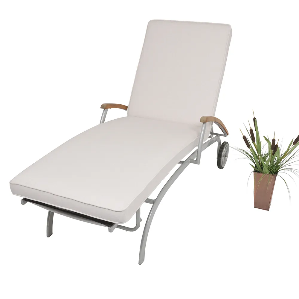 River Blanco sun lounger cushion