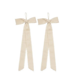 Handmade Christmas Decorations Bow 2 pcs