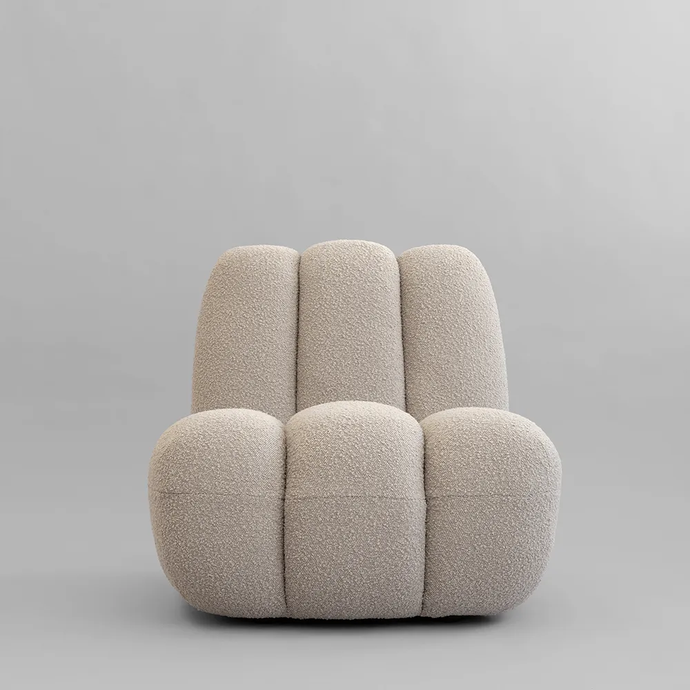 Toe Armchair - Smoked Sand