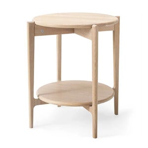 Leia Side Table White Oiled Oak