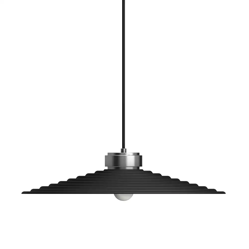 Sound pendant L black E27